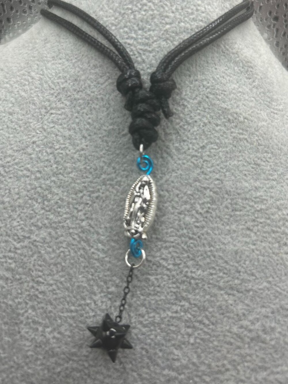 Handmade Mary Mace Necklace